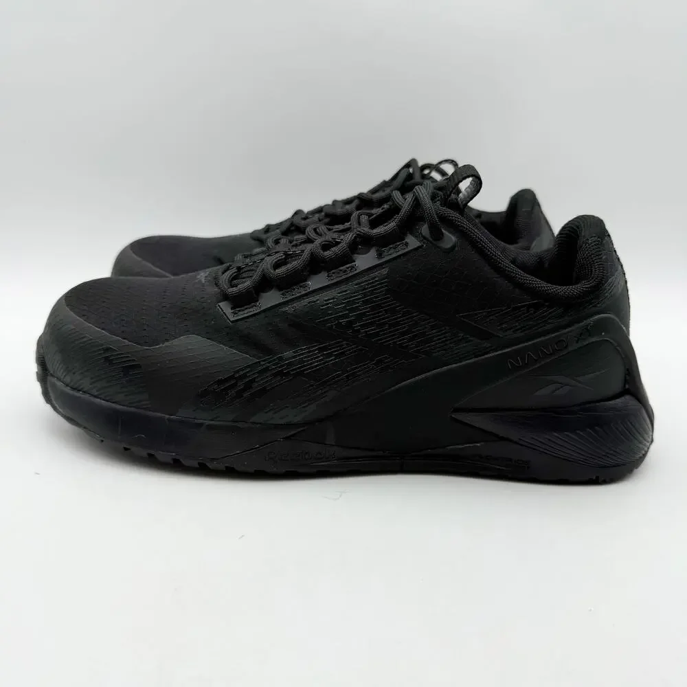 Reebok Womens Nano X1 Adventure EH Comp Toe Work Sneakers US 6.5 M Black GUC